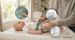 Expert tips on achieving the perfect fit with all-in-one cloth diapers to prevent leaks