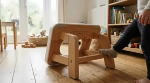 Versatile potty chairs for toddlers that convert into a handy step stool for handwashing.